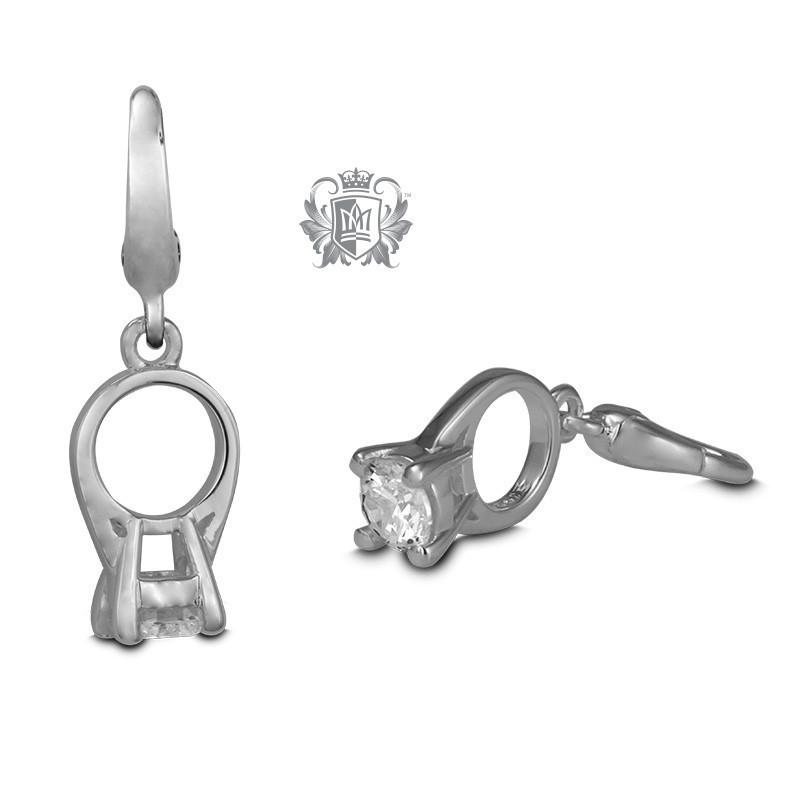 Solitaire Ring Charm -  Charm