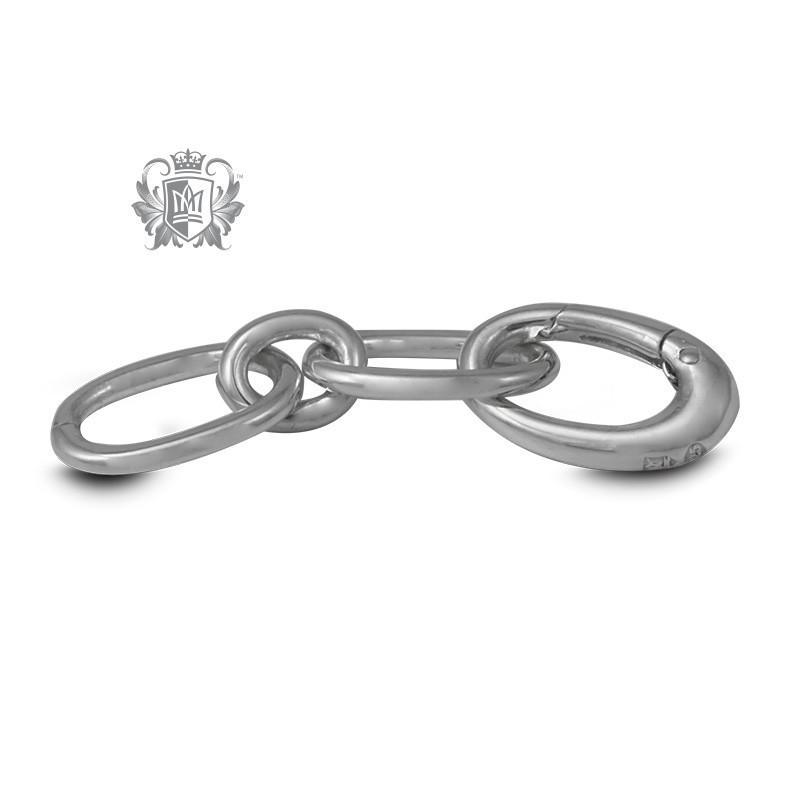 1 1/4" Ellipse Charm Bracelet Extension - Metalsmiths Sterling‚Ñ¢ Canada