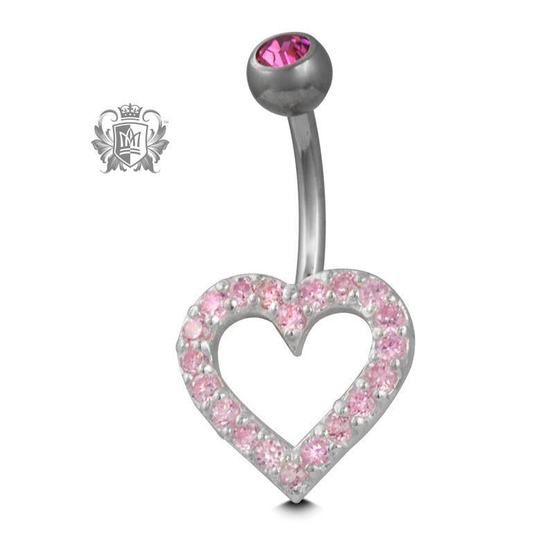 Sweet Heart Belly Jewel - Metalsmiths Sterling‚Ñ¢ Canada