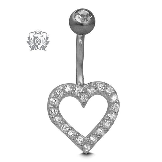 Sweet Heart Belly Jewel - Metalsmiths Sterling‚Ñ¢ Canada