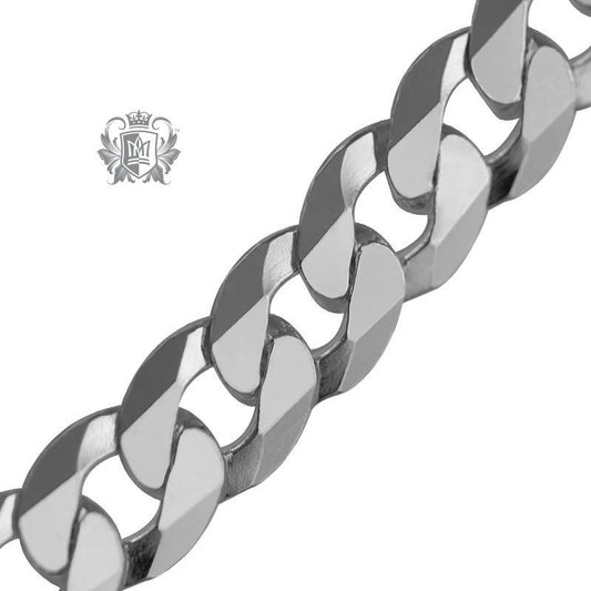 Curb Flat Necklace (160 Gauge) - Metalsmiths Sterling‚Ñ¢ Canada