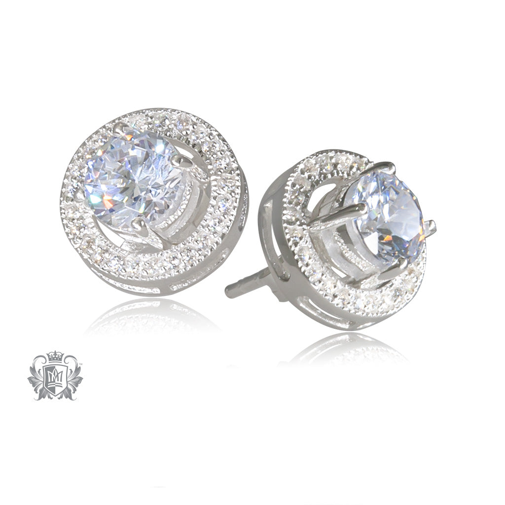 Hello Halo Stud Earrings
