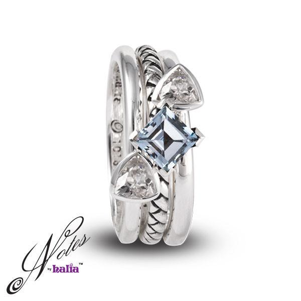 Sea Princess Stacking Ring Set - Metalsmiths Sterling‰ã¢ Canada