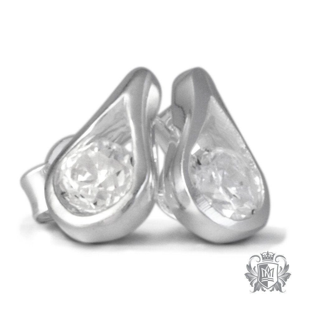 Gemstone Teardrop Earrings - Metalsmiths Sterling‚Ñ¢ Canada