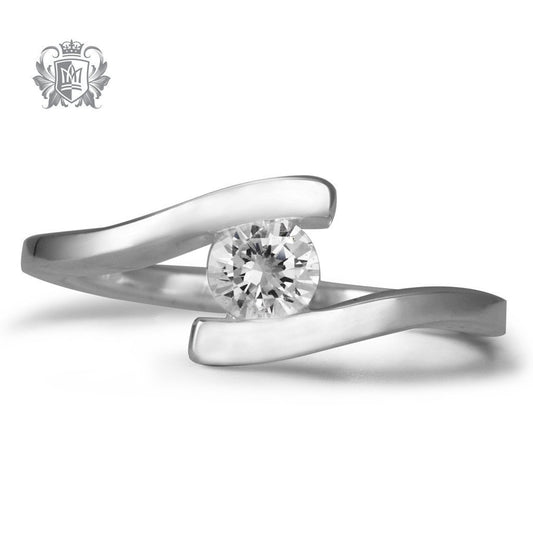 Cubic Bypass Ring - Metalsmiths Sterling‚Ñ¢ Canada