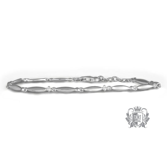 Cubic Tennis Bracelet - Metalsmiths Sterling‚Ñ¢ Canada