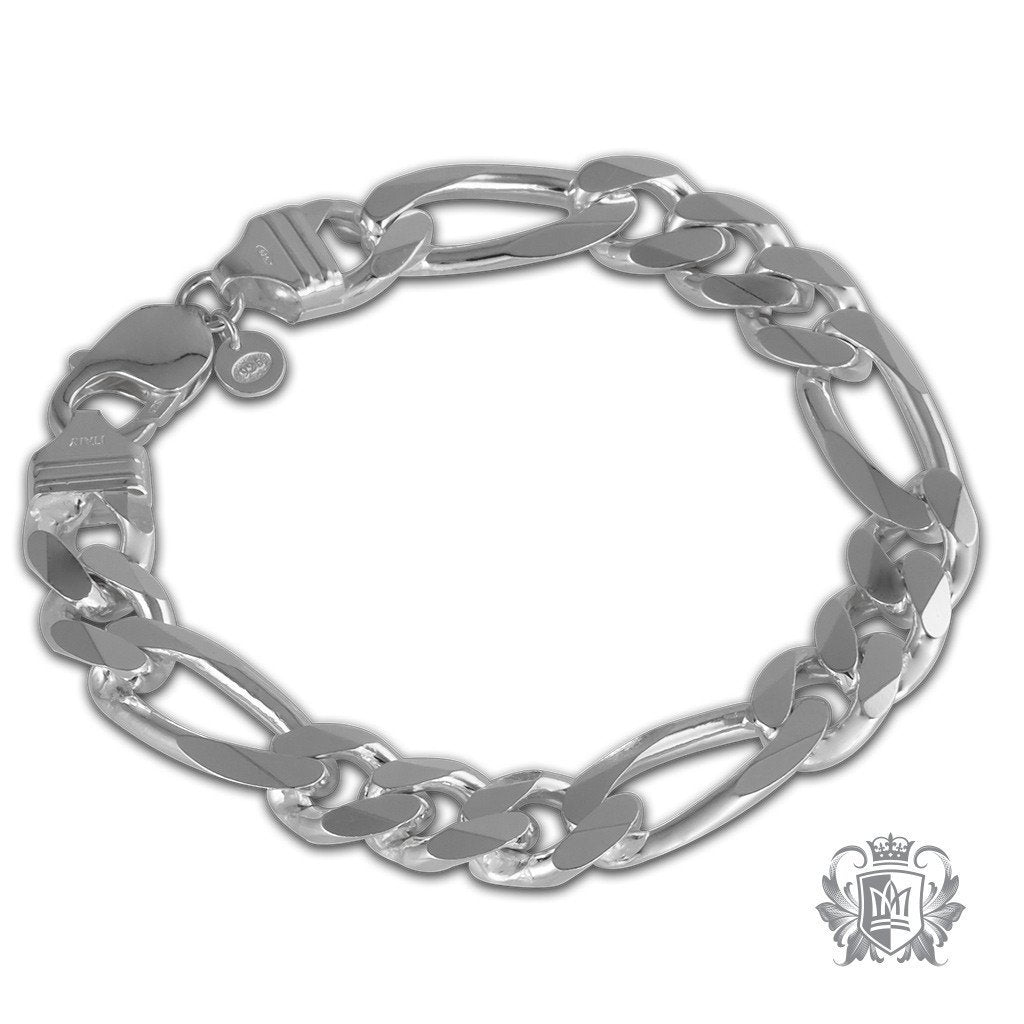 Jumbo Figaro Bracelet (300 gauge) - Metalsmiths Sterling‚Ñ¢ Canada